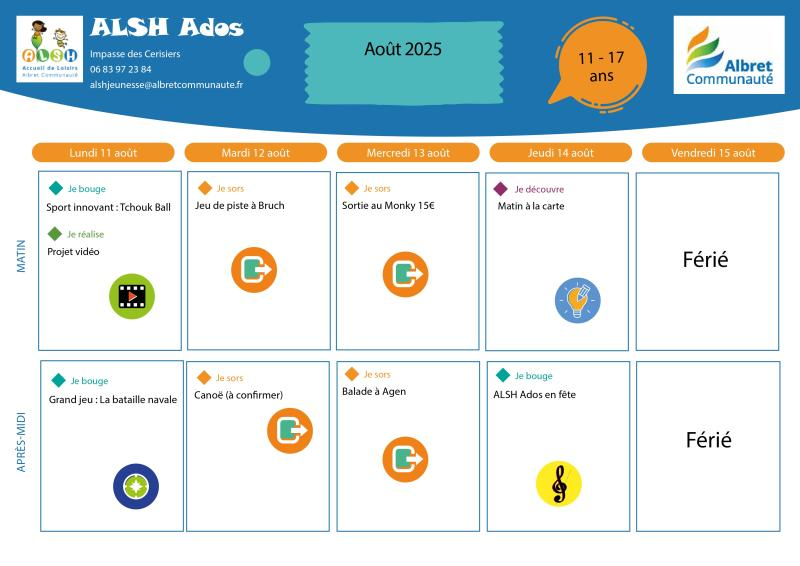 ALSH ADOS programme 11 au 15 aout 20250801 IMAGE