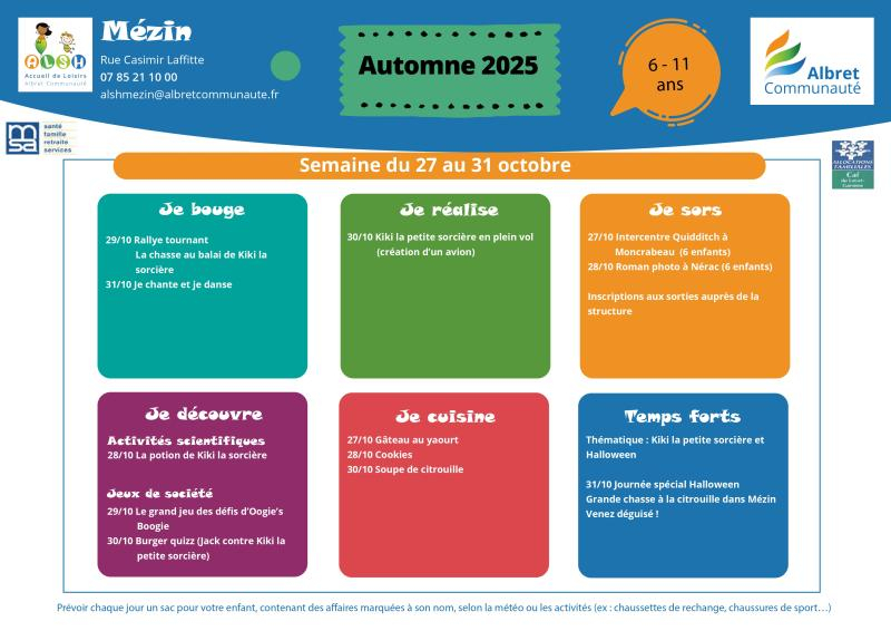 ALSH MEZIN prog 6 11 ans 27 31 oct 20251020 IMAGE