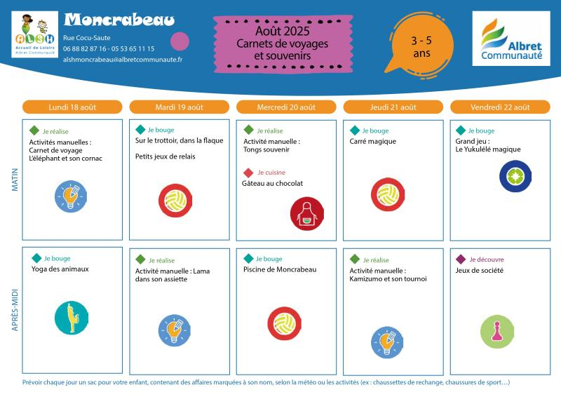 ALSH MONCRABEAU 3 5 ans programme 18 au 22 aout 20250801 IMAGE