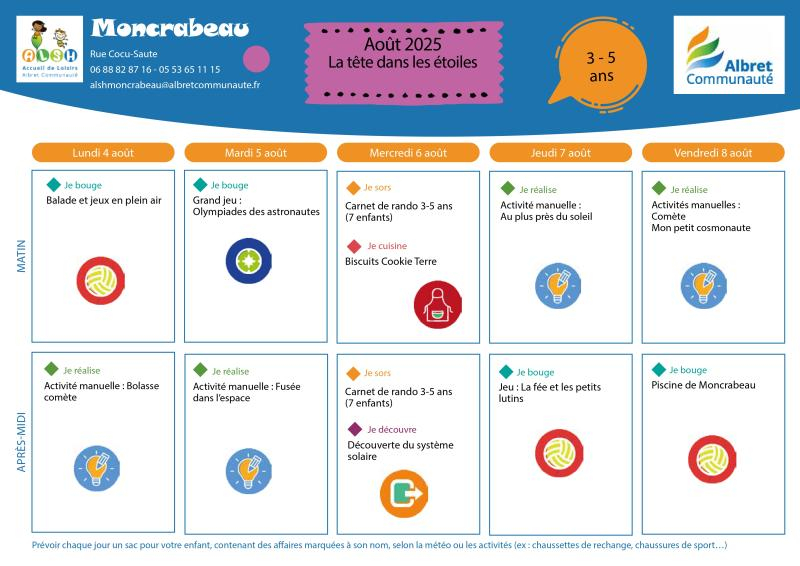 ALSH MONCRABEAU 3 5 ans programme 4 au 8 aout 20250801 IMAGE