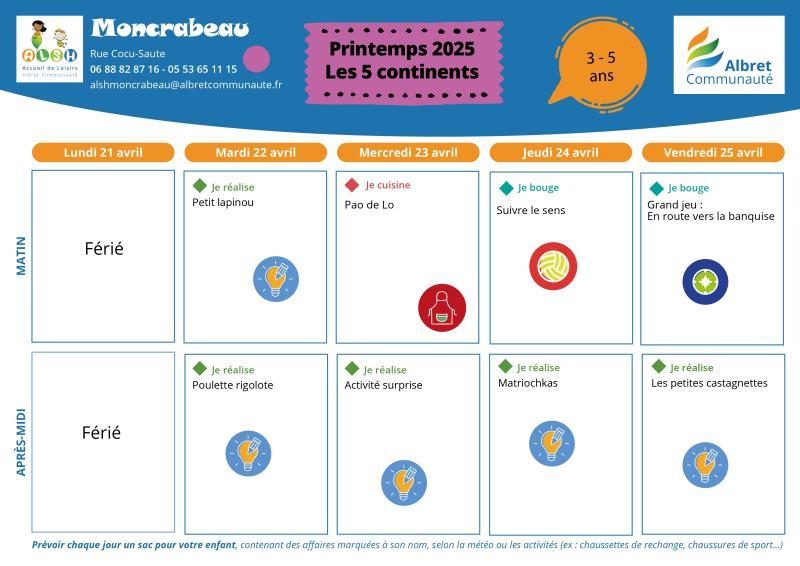 ALSH MONCRABEAU prog 3 5 ans 21 25 avril 20250325 IMAGE