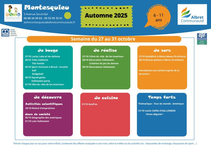 ALSH MONTESQUIEU prog 6 11 ans 27 31 oct 20251020 IMAGE