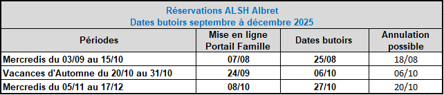 PEEJ ALSH dates butoirs sep dec 2025 20250903 IMAGE