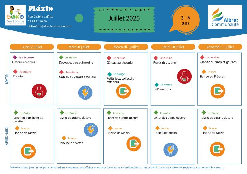 Progra Juillet 2025 ALSH Mézin du 7 au 18 juillet page 0001