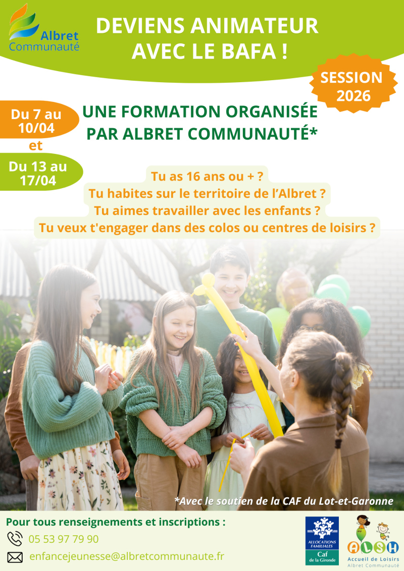 Deviens animateur avec le BAFA !