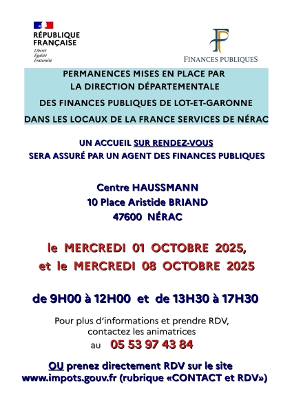 ACTION_SOCIALE_permanence_impots_nerac_20251001_AFFICHE